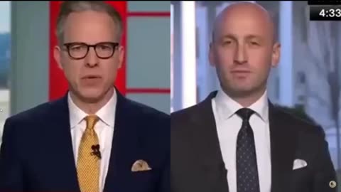 Stephen Miller HUMILIATES CNN's Jake Tapper on LIVE TV, Exposes the Media’s LIES.