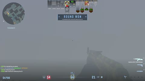 1v2 Clutch Ninja Defuse - Dust2 [CS2]