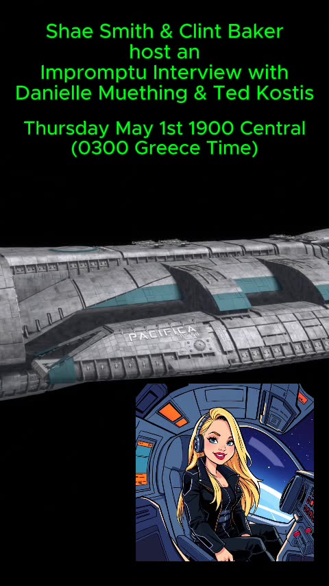 Impromptu Interview Thursday May 1st 1900 Central (0300 Friday morning)