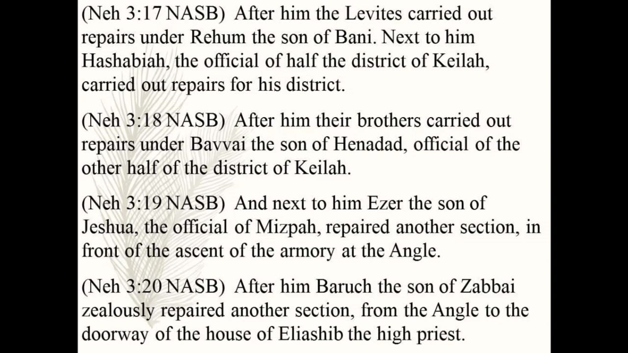 Nehemiah 3 & 4 - Perfect examples of imprecatory (cursing or vengeance) prayers. 2023