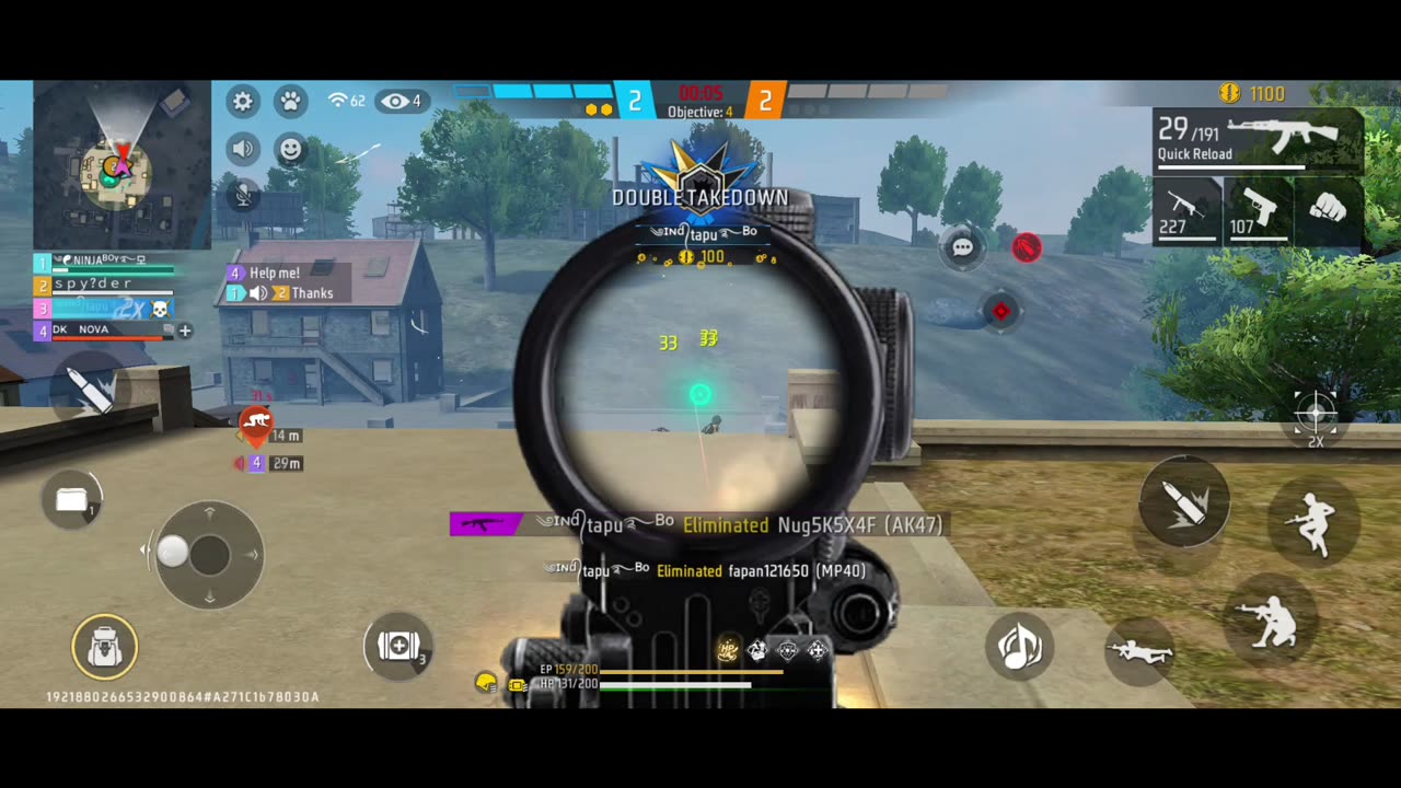 Garena Free Fire Gameplay Round 4