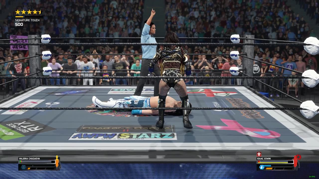 Valeria VS ISAAC - WWE2K25