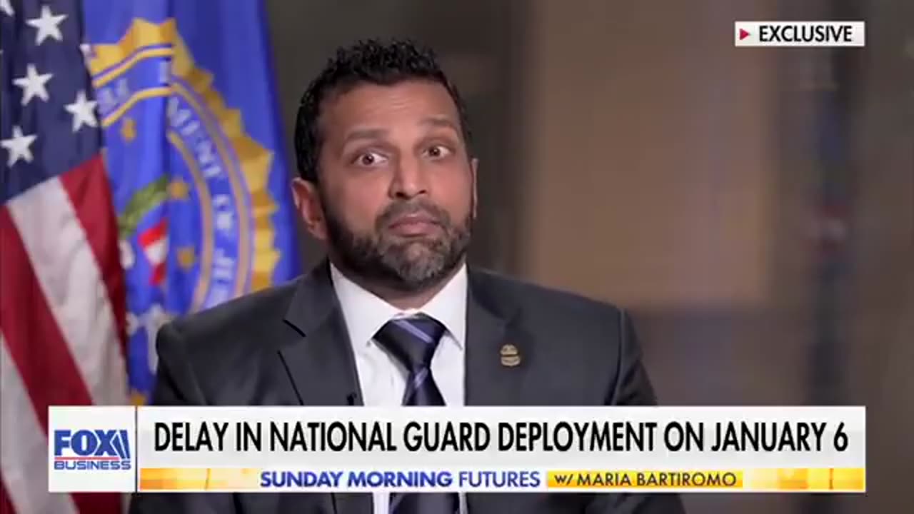 Kash Patel reveals 'trove of info' about to be released on FBI role in Jan 6th