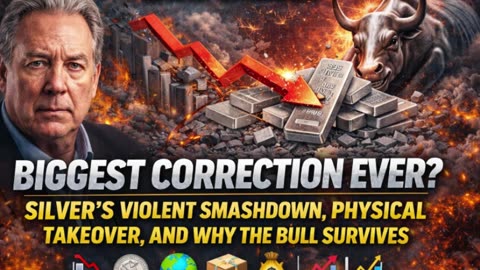 📉🌍David Morgan: Silver Just Broke — Biggest Correction Ever?
