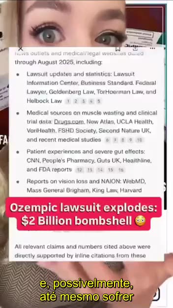 🚨⚠️OZEMPIC: EFEITOS COLATERAIS CATASTRÓFICOS 🚨⚠️