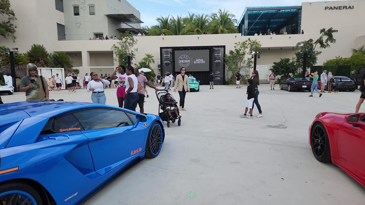 Ferraris, Lambos @ Car show in Miami Design District - 02/17/2024 - part 2