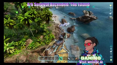 Wefobz Gaming: Ark Survival Ascended, Herbivore Island Is Home In Single Player Mode!