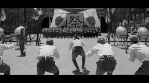 This scene is from the movie "City of Life and Death", Nanking March