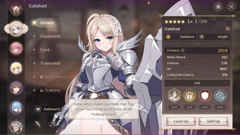Check This 5-Star Summon in Lost Sword - GALAHAD
