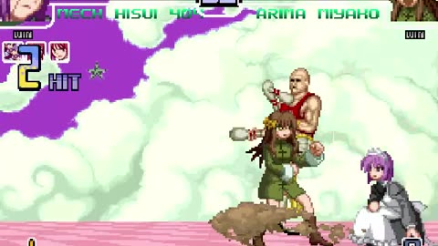 Hisui, Kohaku, and the Mech Hisuis (Me) vs Miyako