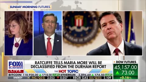 CIA Director Ratcliffe said the Durham report will expose more.