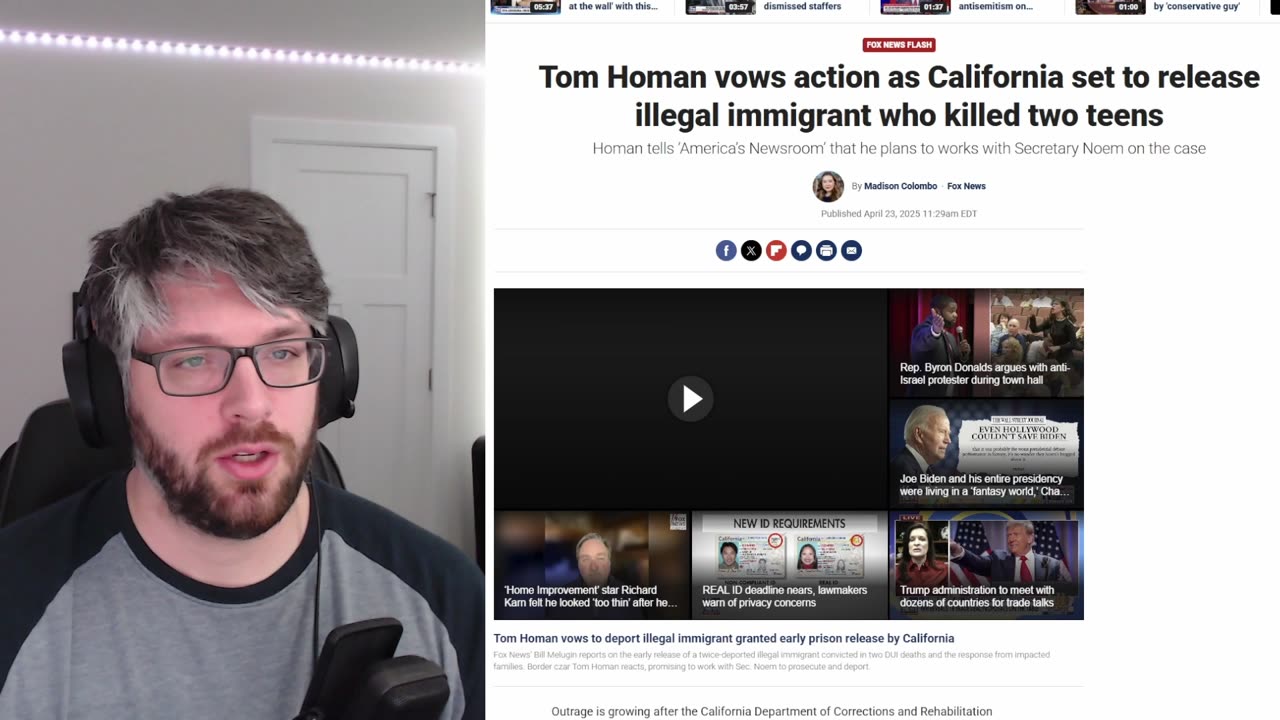 Just Some News! Trump’s Tariffs, Immigration Fury, Ukraine Talks Fail & More: Top News!