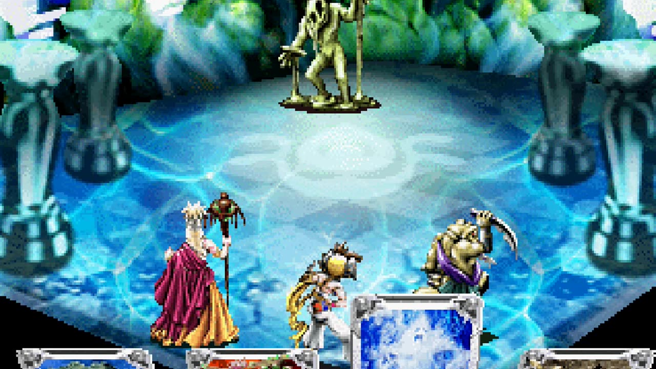 English Arcana Strikes (Saturn) P5 beating the 2nd water dungeon