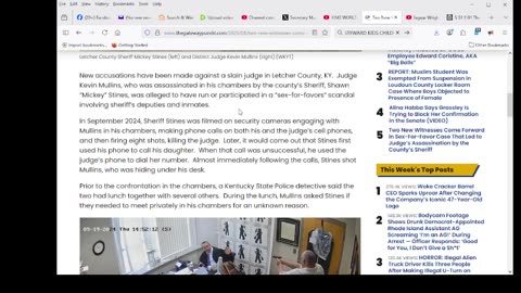 Two New Witnesses Come Forward in Sex-For-Favor Case That Led to Judge’s Assassination
