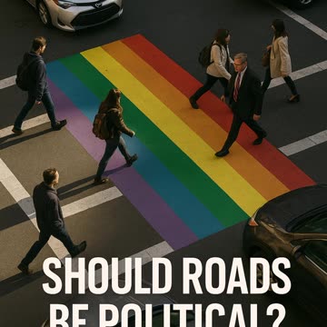 Trump Admin Bans Pride Crosswalks for Road Safety