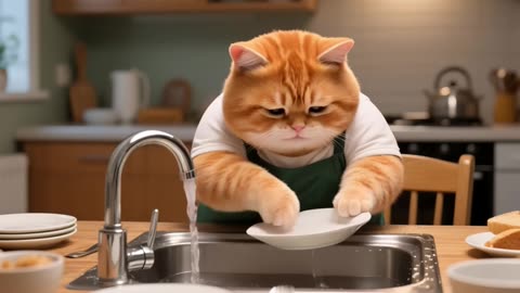 Little Lazy Cat! 😭 - 1440P