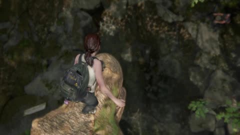 Ellie's a freaking dare devil.