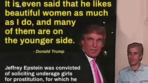 Donald Trump has had intercourse with girls as young as 13 yo