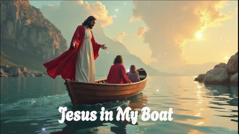 Jesus in My Boat ⛵ | Kids Bible Song on Trust & Peace | Little Lamb Studios