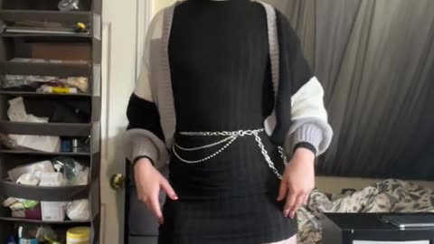 The dance of this tgirl to us