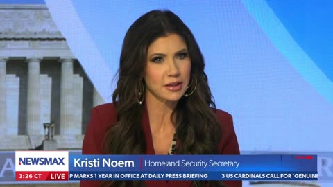 Sec Kristi Noem⚡People will be brought to justice for church disruption