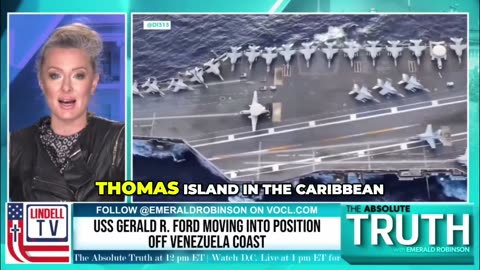 USS Gerald R. Ford Moves Into Strike Position Off Venezuela