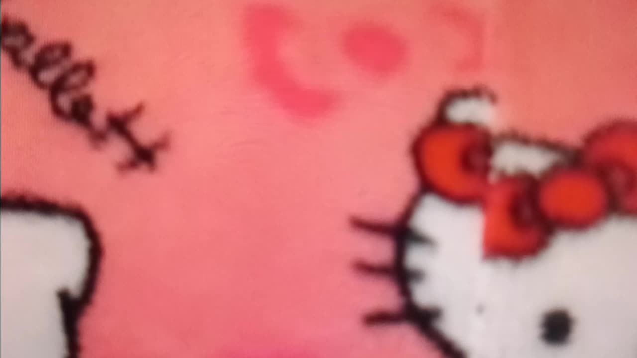 Farting in hello Kitty pajamas