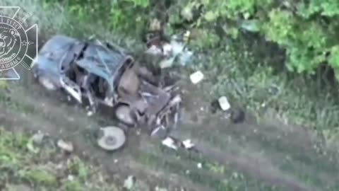 🛸💥 Ukraine Russia War | Russian FPV Drones Destroy AFU Pickup Truck near Glubokoe | RCF