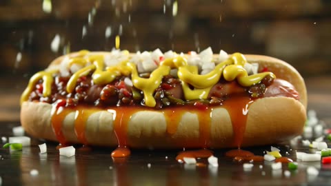 Detroit Coney Dog represents iconic American