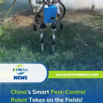 China’s Smart Pest-Control Robot Takes on the Fields! - KTM Ads Agency - accountforrent.com