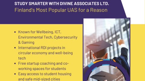 Smart Studies Start at XAMK with Divine Associates