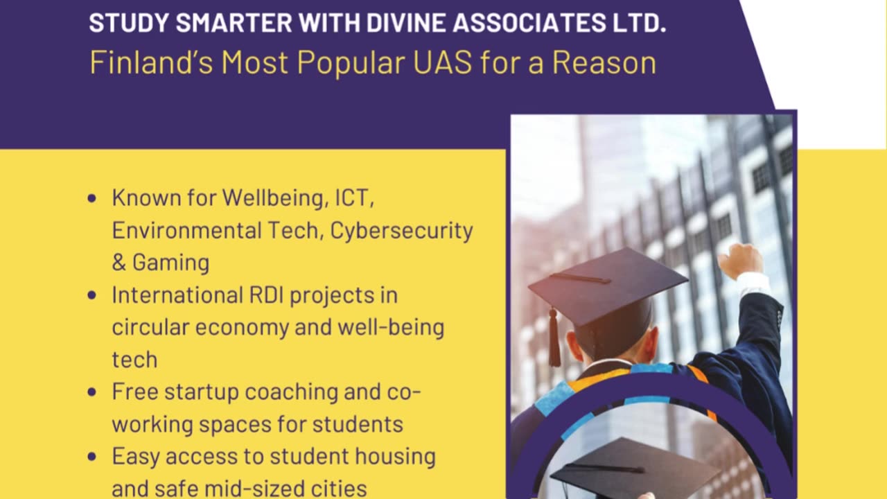 Smart Studies Start at XAMK with Divine Associates