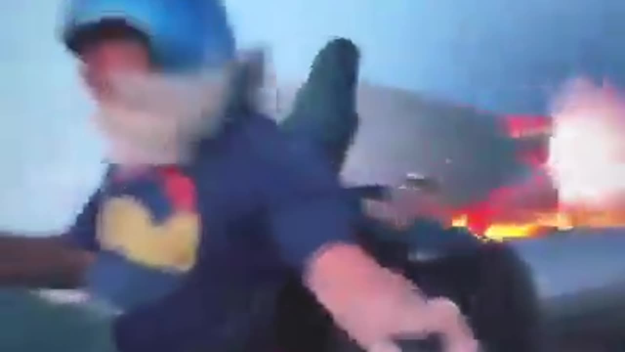 Robert Maddox making it burn