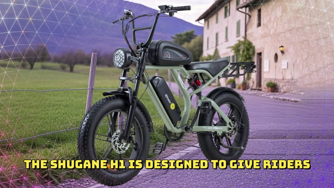 SIUGAIN H1 Electric Bike 1000W Motor 48V 15AH Battery 20 Inch 4.0 Fatbike Electric Bike
