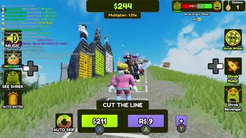 Roblox Shrek Line 1st Win