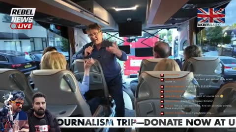 🔴 LIVE FROM THE FREE SPEECH TOUR BUS IN LONDON