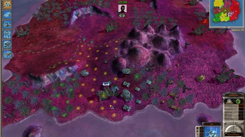 Massive Assault Network 2 (TBS game): map Inferno, playing on Linux (Lutris, Wine, Conty): won
