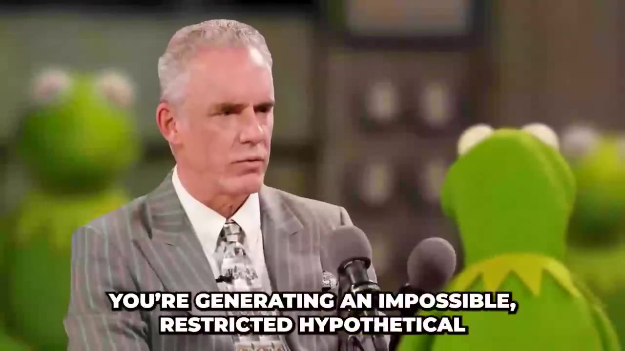Jordan Peterson Vs 20 Kermit The Frogs