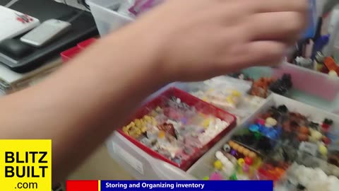 Storing & organizing a Bricklink store