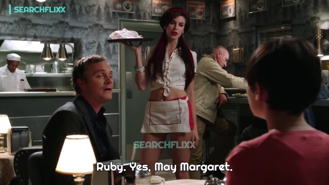 Victor takes Mary out on their first date but his eyes wander to the waitress.