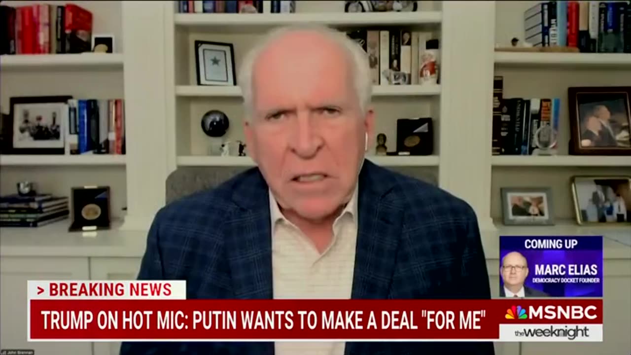 John Brennan Moans About How Trump Is Handling Ukraine-Russia
