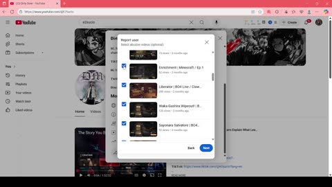 Flagging Chomo Assyriana On YT