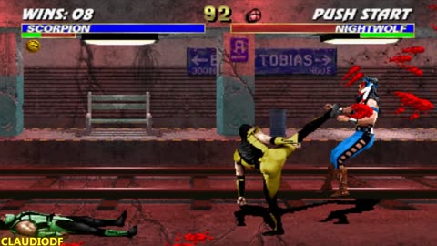 Ultimate Mortal Kombat 3 - Scorpion - PS2