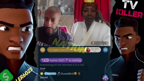 SWEET 2 HAVE TRIES TO STOP TRINA FROM GOING DARK IT DIDNT WORK