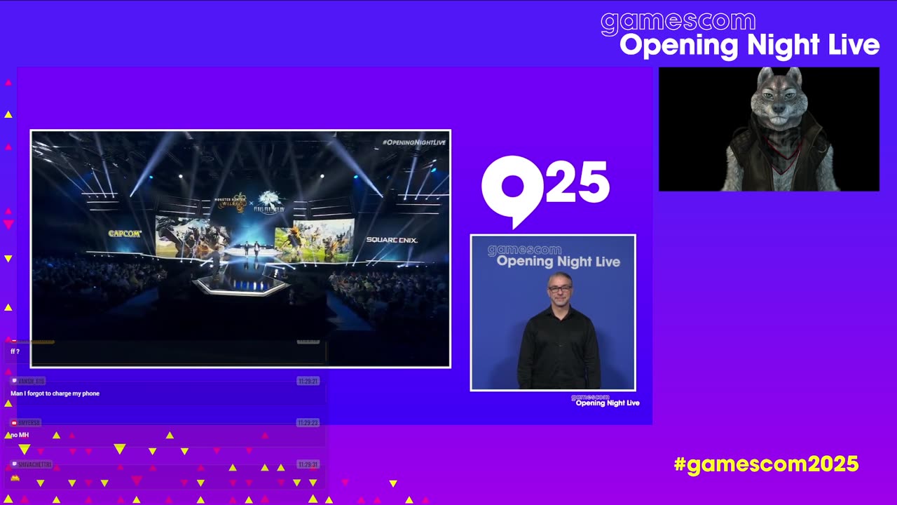 Stream 262: Watching Gamescom Opening Night Live