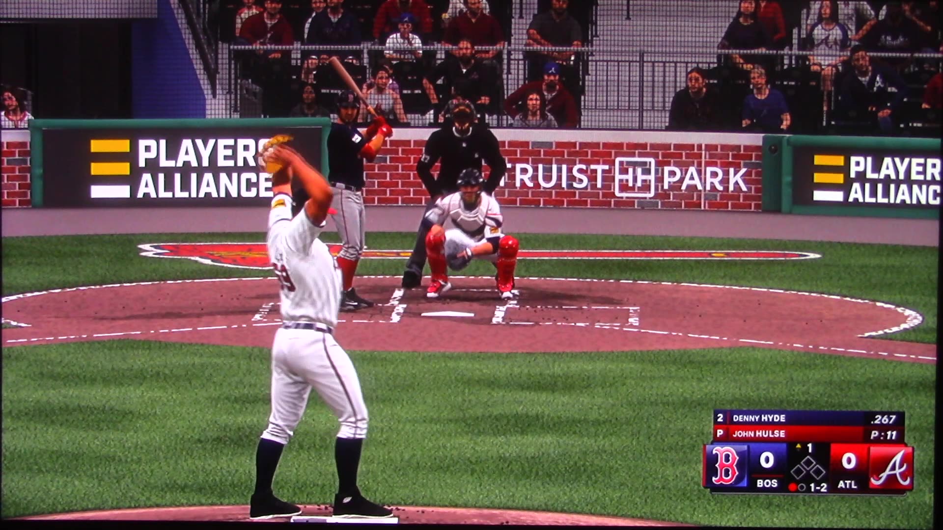 MLB The Show: Atlanta Braves vs Boston Red Sox (S17 G38)