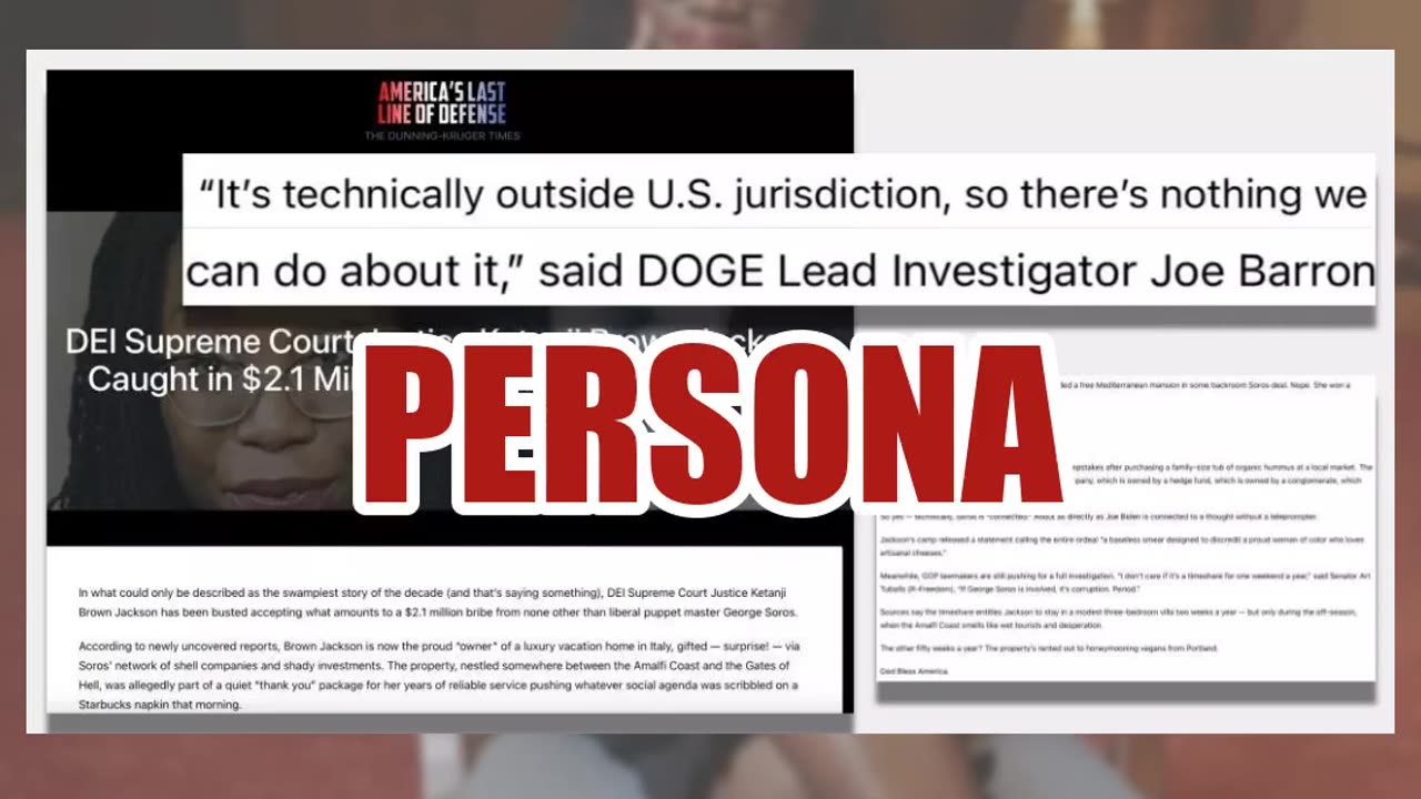 Fact Check: Ketanji Brown Jackson Did NOT Take $2.1 Million Vacation Home as Bribe From George Soros