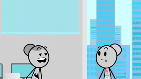 When you Get Called Down to HR for Being “Too Quiet” at work #animation #shorts #viralvideo