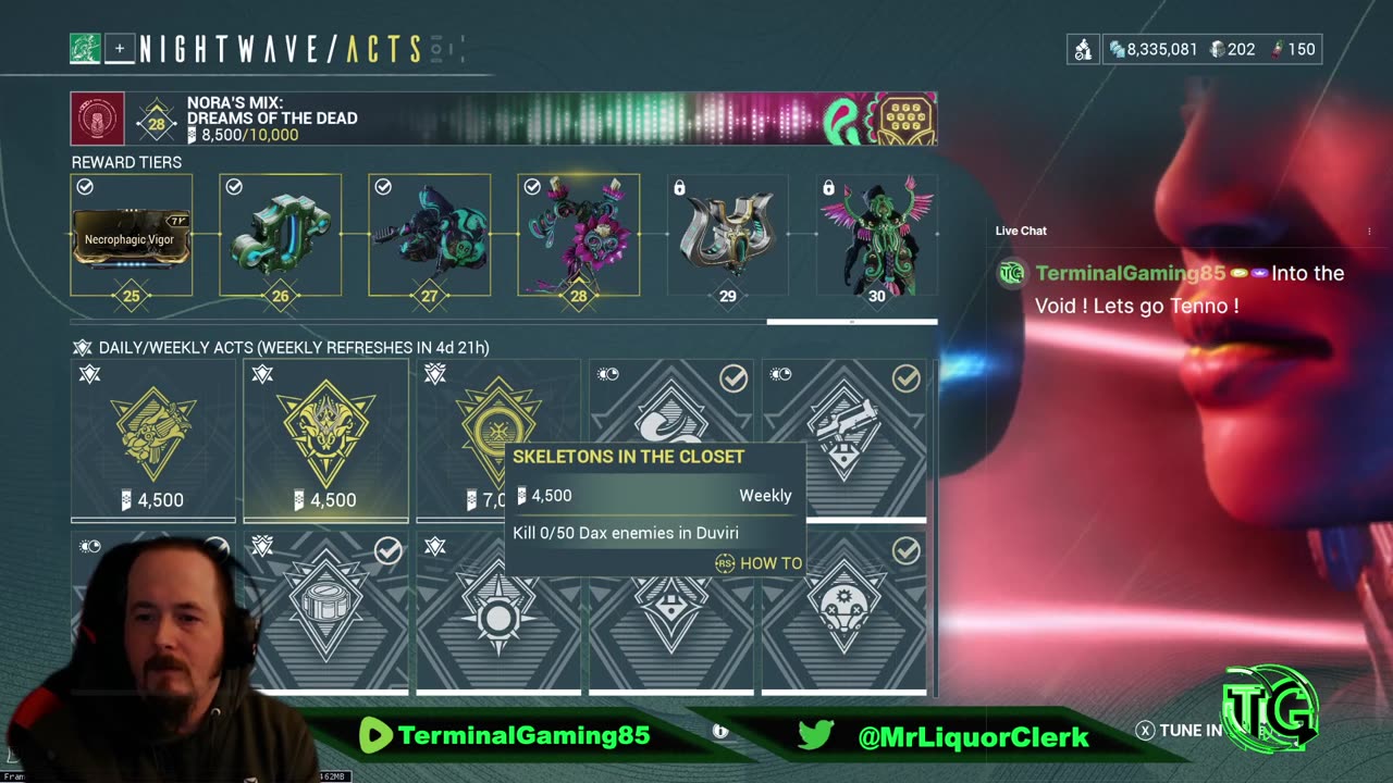 Terminal Gaming - Warframe and Chill