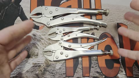 Draper 14040 self grip pliers set English tools